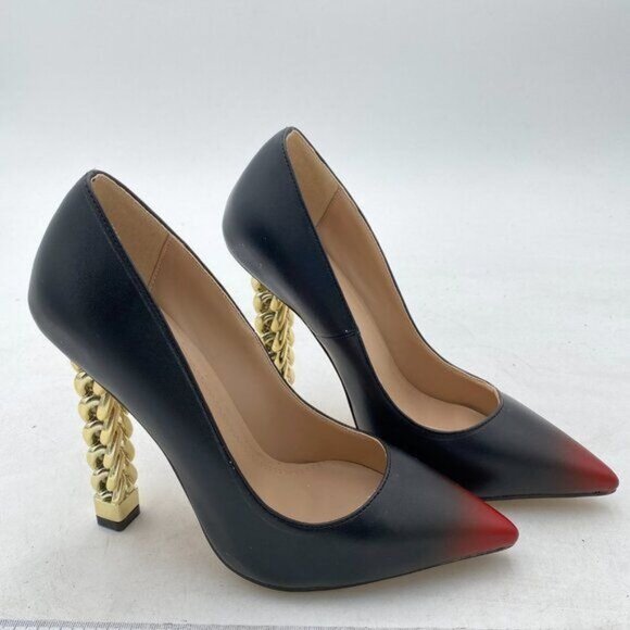 XYD Women Classic Pointed Toe Pumps Stiletto High Heels Slip On Gradient Fashion - Picture 1 of 6